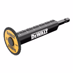 DeWALT DT20563-QZ, 1 pièce(s), Polyvinyl chloride (PVC), Hexagonal, Noir, Jaune, 25,4 / 4 mm (1 / 4"), 3,4 cm