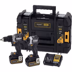 DEWALT McLaren DCD85M u. DCF85M 2 vitesses-Perceuse-visseuse à percussion sans fil Clé à chocs sans fil + 2 batteries
