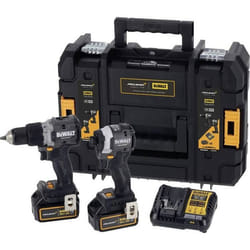 DEWALT McLaren DCD85M u. DCF85M 2 vitesses-Perceuse-visseuse à percussion sans fil Clé à chocs sans fil + 2 batteries