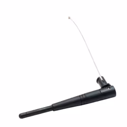 Mikrotik ACSWIM, 2.4 - 5.8 GHz, Antenne omni-directionnelle, MMCX, Noir, 1 pièce(s)