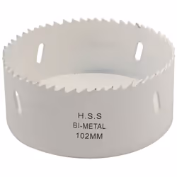 Scie-cloche usage intensif à pas variable. Conception bi-métal. Dents en acier HSS trempé, support acier au carbone souple po ...