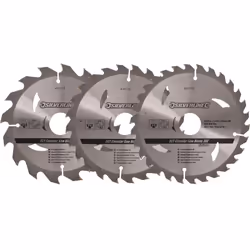 Pour la coupe du bois dur, bois tendre, panneaux de particules et autres matériaux composites. Acier trempé et renforcé pour ...