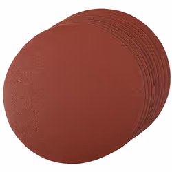 Oxyde d'aluminium. Conçus pour être utilisés avec les ponceuses-polisseuses. Dos auto-agrippant pour fixation rapide. Corindo ...