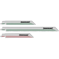 Silverline - lames pour scie sabre assorties 150-240MM 783087