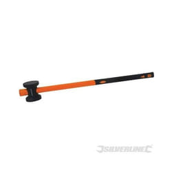 Masse avec manche en fibre - SILVERLINE - 32 kg - usage général pour le bâtiment et la démolition