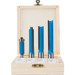 Coffret de fraises de défonceuses hm assorties 4 pièces Silverline 719769