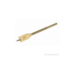 Mèche à bois plate titanée 25 mm