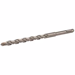 Pointe en carbure de tungstène. Haute qualité, double cannelure pour un enlèvement efficace du matériau. Pour le béton, la br ...