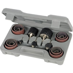 Silverline - coffret de ponçage à tambour 25 pièces 726040