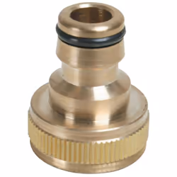 Convertit le robinet de jardin en raccord rapide universel. Pour les robinet à filetage BSP 3/4,Pratique pour brancher et déb ...