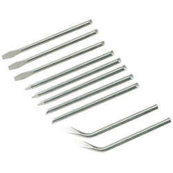 Jeu De 10 Pannes De Fer À Souder 40 W Silverline 675071
