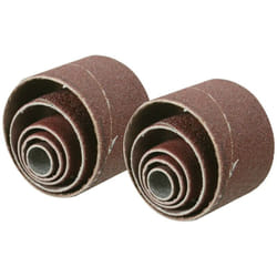 Silverline - Tambours abrasifs de rechange, 10 pcs Grain 80