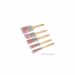 LOT DE 5 PINCEAUX SYNTHÉTIQUES 5 PCS SILVERLINE 282408