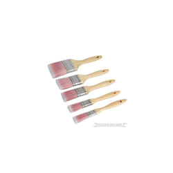 LOT DE 5 PINCEAUX SYNTHÉTIQUES 5 PCS SILVERLINE 282408