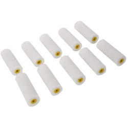 Silverline - Mini-manchons, 100 mm, 10 pcs Peinture brillante