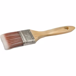 Soies effilées au bout arrondi. Pinceau destiné aux émulsions et peintures à base d'huile, vernis, teinte pour bois, lasure e ...
