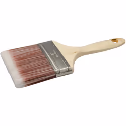 Soies effilées au bout arrondi. Pinceau destiné aux émulsions et peintures à base d'huile, vernis, teinte pour bois, lasure e ...