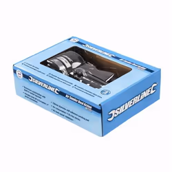 Silverline 580430 ponceuse portative Ponceuse orbitale 12000 tr/min Noir, Argent