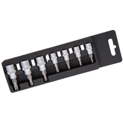 Silverline - Jeu de 7 embouts de vissage Torx sur douilles