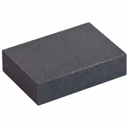 Peut s'employer en mode sec ou humide pour le ponçage de la plupart des matériaux, plats ou profilés. 70 x 100 x 25 mm.
