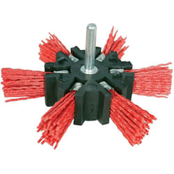 Silverline - Brosse éventail en nylon 100 mm, grossier