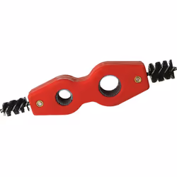 Un outil pratique qui nettoie et ébavure les tuyaux en cuivre de 15 mm et 22 mm sur les périphéries intérieures et extérieure ...