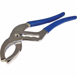 En acier chrome-vanadium matricé, mâchoires à dents, pour monter et démonter raccords ronds sur tuyaux de plastique, poignées ...