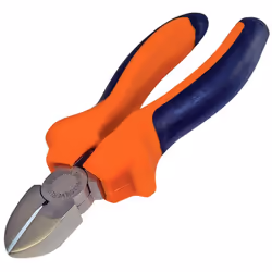 Pince robuste en acier chrome-vanadium trempé et revenu. Arêtes de coupe trempées par induction. Poignées bicolores caoutchou ...