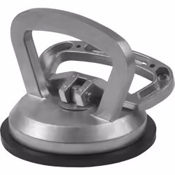 Ventouse en alliage d'aluminium. Idéale pour le maniement d'articles lourds ou encombrants tels que le verre, portes, fenêtre ...