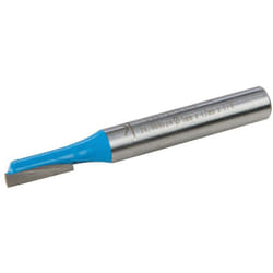 Fraise métrique droite, 1/4" 5 x 12 mm