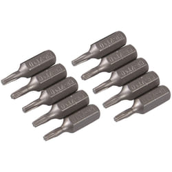 Silverline - 10 embouts T10 chrome-vanadium