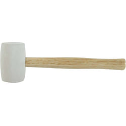 Silverline - maillet caoutchouc blanc 680G 868607
