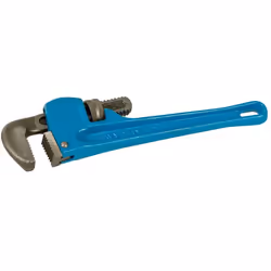 Clé à griffe Stillson robuste en acier forgé. Mâchoires en acier trempé dentelées. Faciles et rapides à régler. En acier forg ...