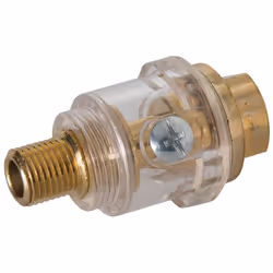 Huileur de ligne automatique pour outils pneumatiques. Structure anodisée garantissant une résistance à la corrosion. Réservo ...