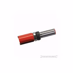 Tranchants en carbure de tungstène, double cannelure pour finition lisse. A utiliser avec gabarits de défonceuse.