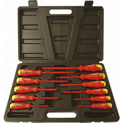 Coffret de tournevis 11 pièces Silverline 918535