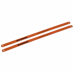 Silverline - 2 lames acier cobalt pour scie à métaux 24 tpi 456985