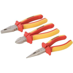 Silverline - Pinces vde, gamme Expert, 3 pcs 3 pcs