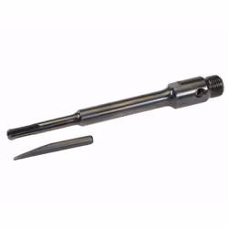 Description générale Adapté aux trépans de 1/2" en carbure de tungstène ainsi qu'aux trépans diamantés. Ce mandrin porte-trép ...