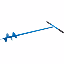 Silverline - Tarière manuelle Jardinage et extérieur Ø 127 mm Pour effectuer des trous de 127 mm pour poteaux dans la plupart ...
