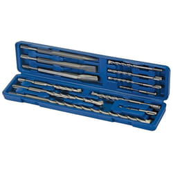 Silverline - Forets et burins à maçonnerie sds Plus, 12 pcs 12 pcs