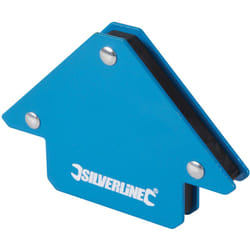 Silverline - Aimant de soudeur 75 mm / 8,5 kg
