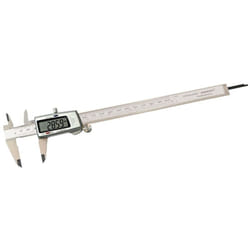 Silverline - Pied à coulisse à vernier numérique 200 mm