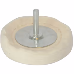 Pour le polissage final des métaux et pour une utilisation sur des formes complexes. 50 couches de coton à 100% et de 6 mm ar ...