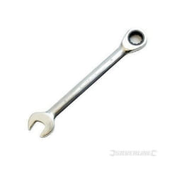 Clé mixte à cliquet à tête droite - 27 mm Silverline