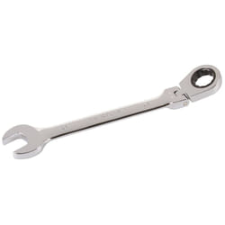Silverline - clé mixte à cliquet à tête inclinable 21 mm 589698
