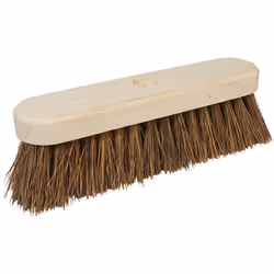 100 % naturel et biodégradable. Brosse résistante en bois d'hévéa et poils raides en fibres de palmyre. Pour usage en intérie ...