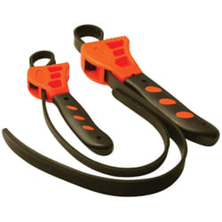 Silverline - 2 clés à sangle caoutchouc 500 et 600 mm 598531