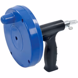 Tige flexible de débouchage. Poignée rotative pour remédier aux blocages les plus coriaces. Poignée pistolet ergonomique. Tam ...