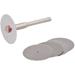 Ensemble 6 pièces de disques de coupe en acier 22 mm Silverline 656628
